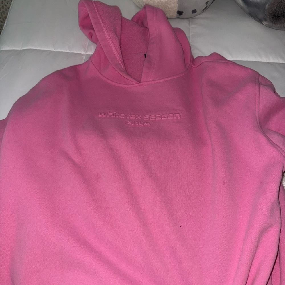 White Fox Boutique Pink Hoodie